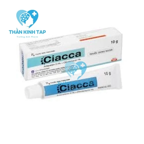 Gel CiACCA - Thuốc điều trị mụn trứng cá nhẹ và vừa